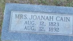 Joanah Jeter Cain Joanah Jeter Cain
