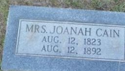 Joanah Jeter Cain