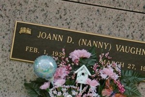 Joann D Vaughn