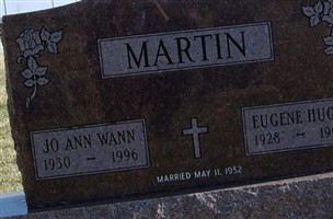 JoAnn Wann Martin JoAnn Wann Martin