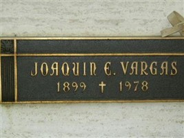 Joaquin E. Vargas Joaquin E. Vargas