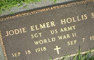 Jodie Elmer Hollis, Sr