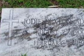 Jodie Sexton Adams Jodie Sexton Adams