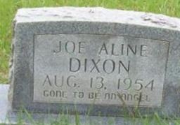 Joe Aline Dixon Joe Aline Dixon