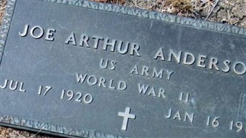 Joe Arthur Anderson Joe Arthur Anderson