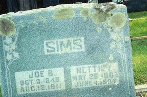 Joe B Sims Joe B Sims