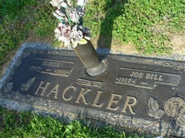 Joe Bill Hackler Joe Bill Hackler