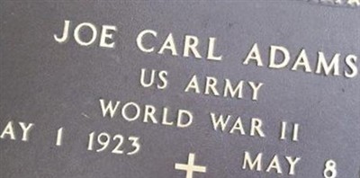 Joe Carl Adams Joe Carl Adams