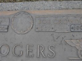 Joe Crowdus Rogers Joe Crowdus Rogers