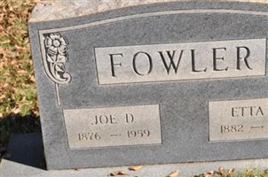 Joe D Fowler Joe D Fowler