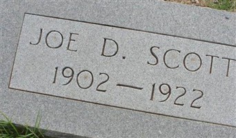 Joe D. Scott Joe D. Scott