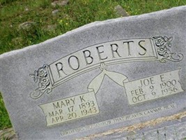 Joe E Roberts Joe E Roberts