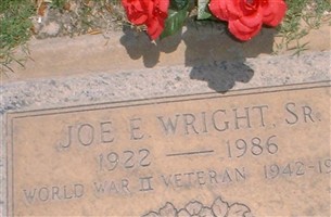 Joe E Wright, Sr Joe E Wright, Sr