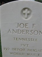 Joe F Anderson Joe F Anderson