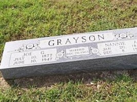 Joe G Grayson Joe G Grayson
