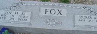 Joe H Fox, Jr Joe H Fox, Jr