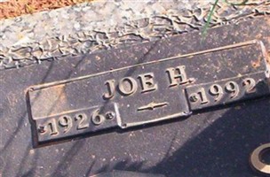 Joe H. Scott Joe H. Scott