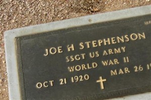 Joe H Stephenson