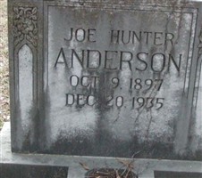 Joe Hunter Anderson Joe Hunter Anderson