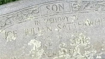 Joe Julian Satterwhite Joe Julian Satterwhite