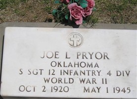 Joe L Pryor Joe L Pryor