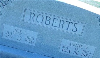 Joe L Roberts Joe L Roberts