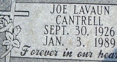 Joe Lavaun Cantrell