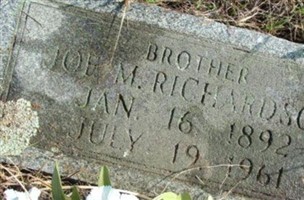 Joe M. Richardson Joe M. Richardson