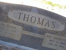 Joe Rexter Thomas Joe Rexter Thomas