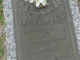 Joe S McCray Joe S McCray