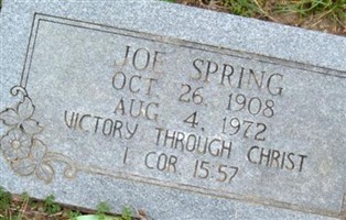 Joe Spring Joe Spring