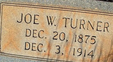 Joe W Turner