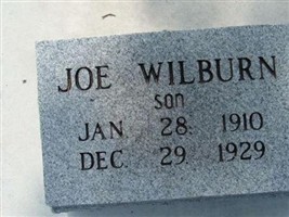 Joe Wilburn Joe Wilburn