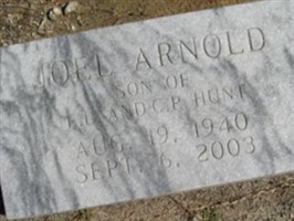Joel Arnold Hunt Joel Arnold Hunt