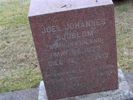 Joel Johannes Sjoblom Joel Johannes Sjoblom