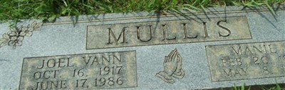 Joel Vann Mullis