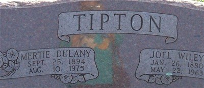 Joel Wiley Tipton