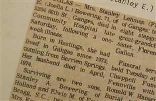 Joella L. Bowering Joella L. Bowering