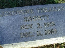 Joesphine Thrailkill Shortt Joesphine Thrailkill Shortt