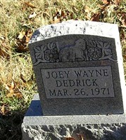 Joey Wayne Dedrick