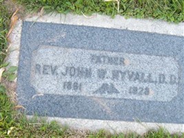 Rev Johan Wilhelm "John" Nyvall