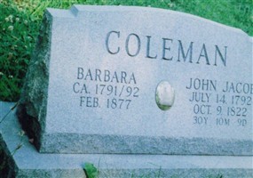 Johann Jacob Coleman Johann Jacob Coleman