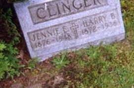 Johanna Elizabeth (Jennie) Songer Clinger Johanna Elizabeth (Jennie) Songer Clinger