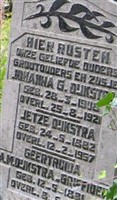 Johanna G. Dykstra Johanna G. Dykstra