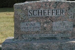 Johannes "Joe" Scheffer Johannes "Joe" Scheffer