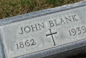 John A. Blank John A. Blank