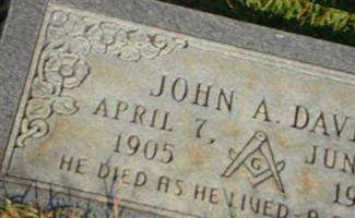 John A Davis John A Davis