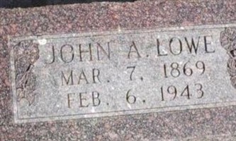 John A Lowe John A Lowe