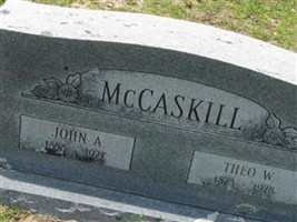 John A. McCaskill John A. McCaskill