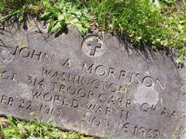John A Morrison John A Morrison